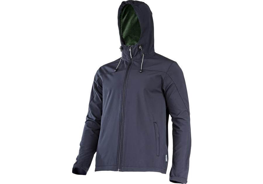 Zdjęcie: Kurtka softshell z kapturem czarna, 2XL, CE, LAHTI PRO