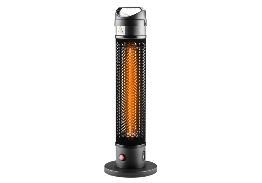 Zdjęcie: Promiennik stojący 1000W, IP44, element grzejny carbon fiber lamp NEO