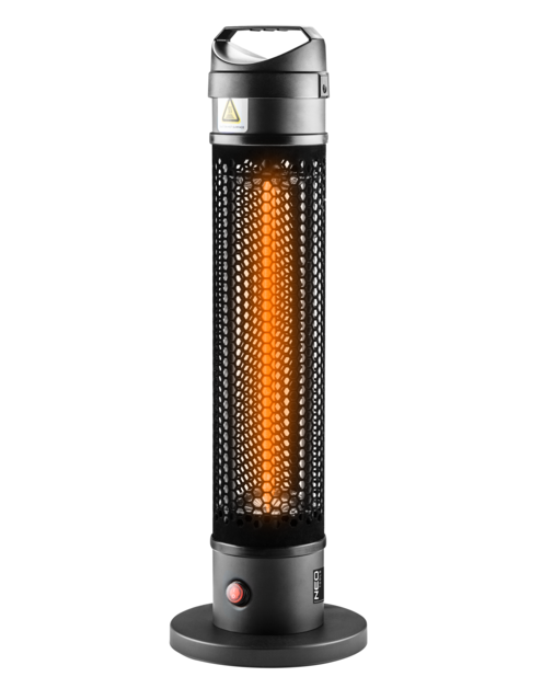 Zdjęcie: Promiennik stojący 1000W, IP44, element grzejny carbon fiber lamp NEO