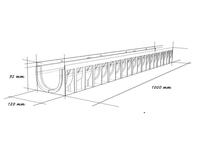 Zdjęcie: Odwodnienie liniowe 4 All 1 mb ruszt+ kanał ACO