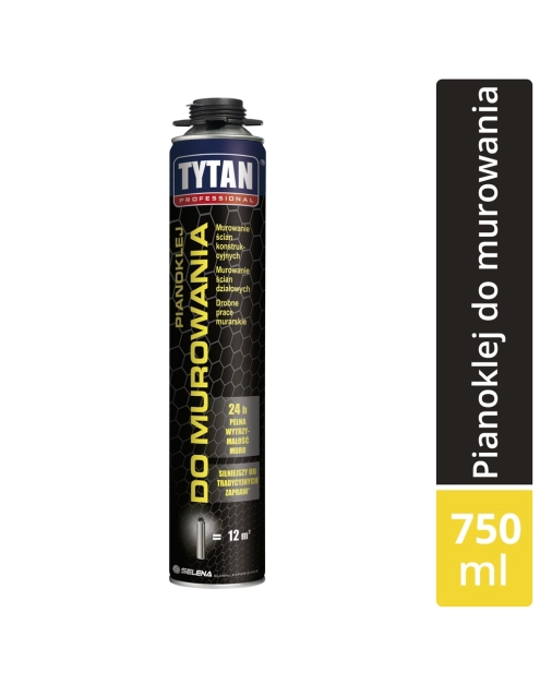 Zdjęcie: Pianoklej do murowania szary 870 ml TYTAN PROFESSIONAL