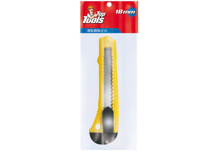 Zdjęcie: Nóż z ostrzem łamanym 18 mm TOP TOOLS