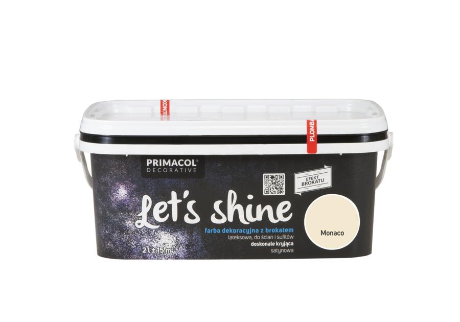 Zdjęcie: Farba Lets Shine 2 L Monaco PRIMACOL DECORATIVE