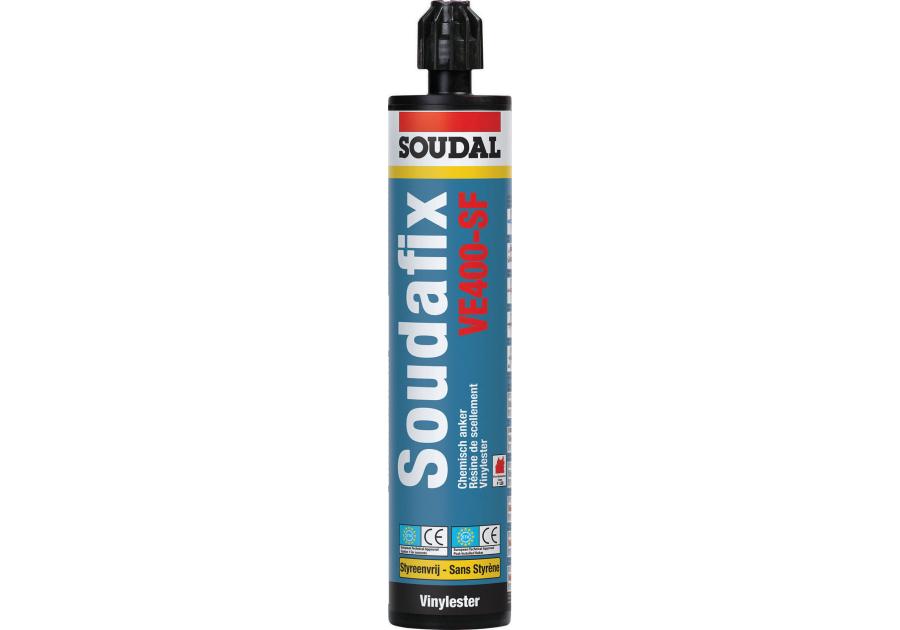 Zdjęcie: Kotwa chemiczna Soudafix VE400-SF 280 ml ciemnoszary SOUDAL