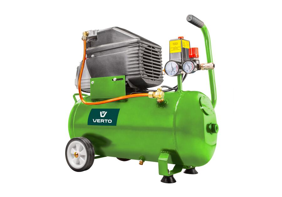 Zdjęcie: Kompresor olejowy 24 L - 1500 W VERTO