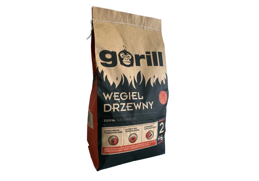 Zdjęcie: Węgiel drzewny Gorill 2 kg TRANS-PAL