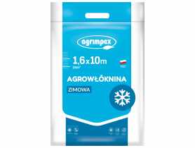 Agrowłóknina osłaniająca zimowa 50 g biała 1,6 x 10 m AGRIMPEX