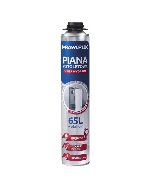 Zdjęcie: Piana pistoletowa superwydajna 840 ml do 65 L RAWLPLUG