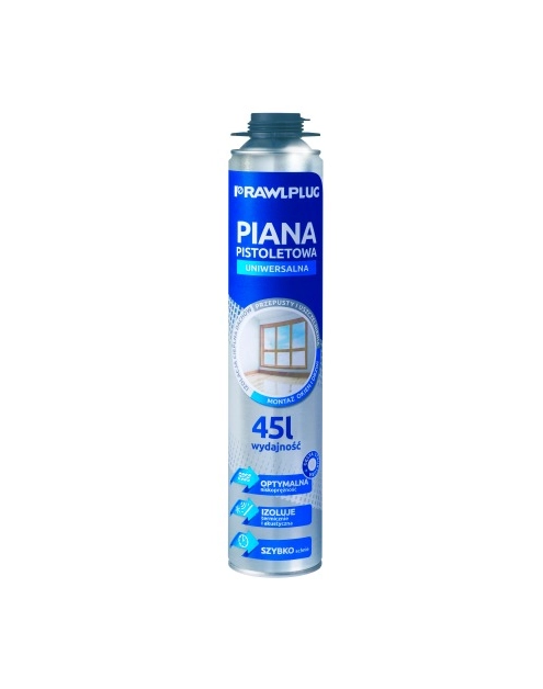 Zdjęcie: Piana pistoletowa uniwersalna 750 ml do 45 L RAWLPLUG