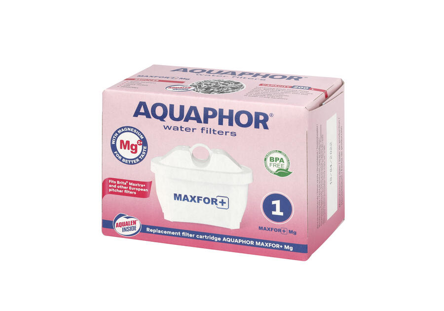 Zdjęcie: Wkład filtrujący Aquaphor Maxfor+ MG 1 sztuka (magnezowy) AQUAPHOR