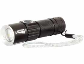 Latarka akum. alu led zoom usb 50/100/flash, CE, PROLINE