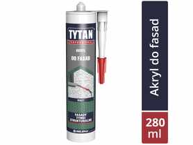 Akryl do fasad biały 280 ml TYTAN PROFESSIONAL