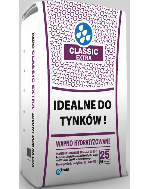 Zdjęcie: Wapno hydratyzowane Classic Extra GÓRAŻDŻE