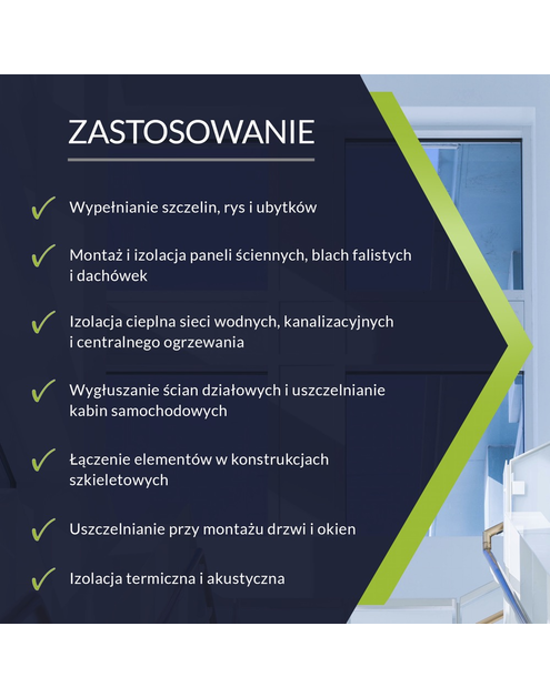 Zdjęcie: Piana wężykowa Std 750 ml Euro-Line TYTAN