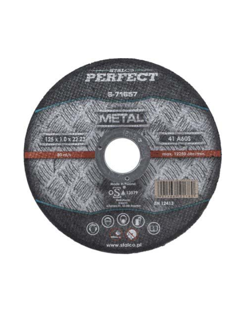 Zdjęcie: Tarcza metal płaska 230x1,9 mm Perfect s-71665 STALCO