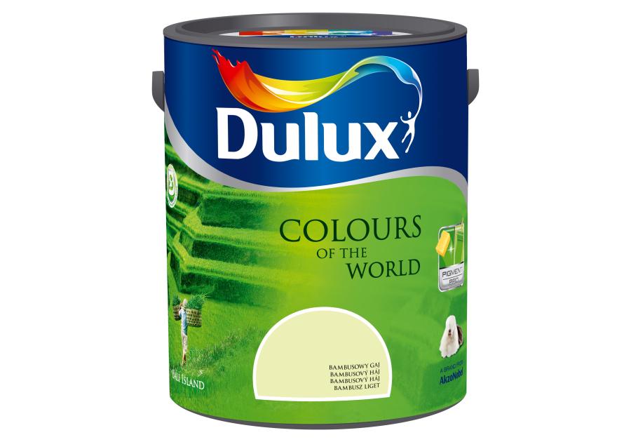 Zdjęcie: Farba do wnętrz Kolory Świata 5 L bambusowy gaj DULUX