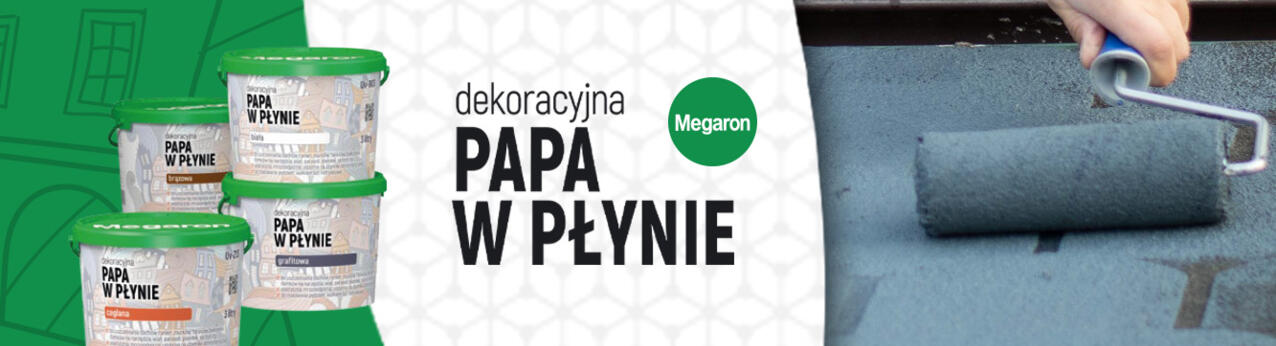 Jak samodzielnie odnowić dach przy użyciu papy w płynie Megaron?