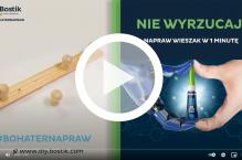 Jak naprawić drewniany wieszak? Wybierz Bostik FIX&GLUE ŻEL