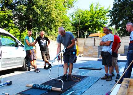 Praktyczne szkolenie dla dekarzy w PSB PROFI Polbudrol-Bis