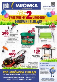 Gazetka promocyjna od 27-04-2018 do 13-05-2018