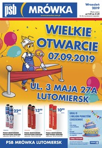 Gazetka promocyjna od 2019-09-06 do 2019-09-21