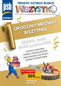 Gazetka promocyjna od 19-09-2024 do 29-09-2024